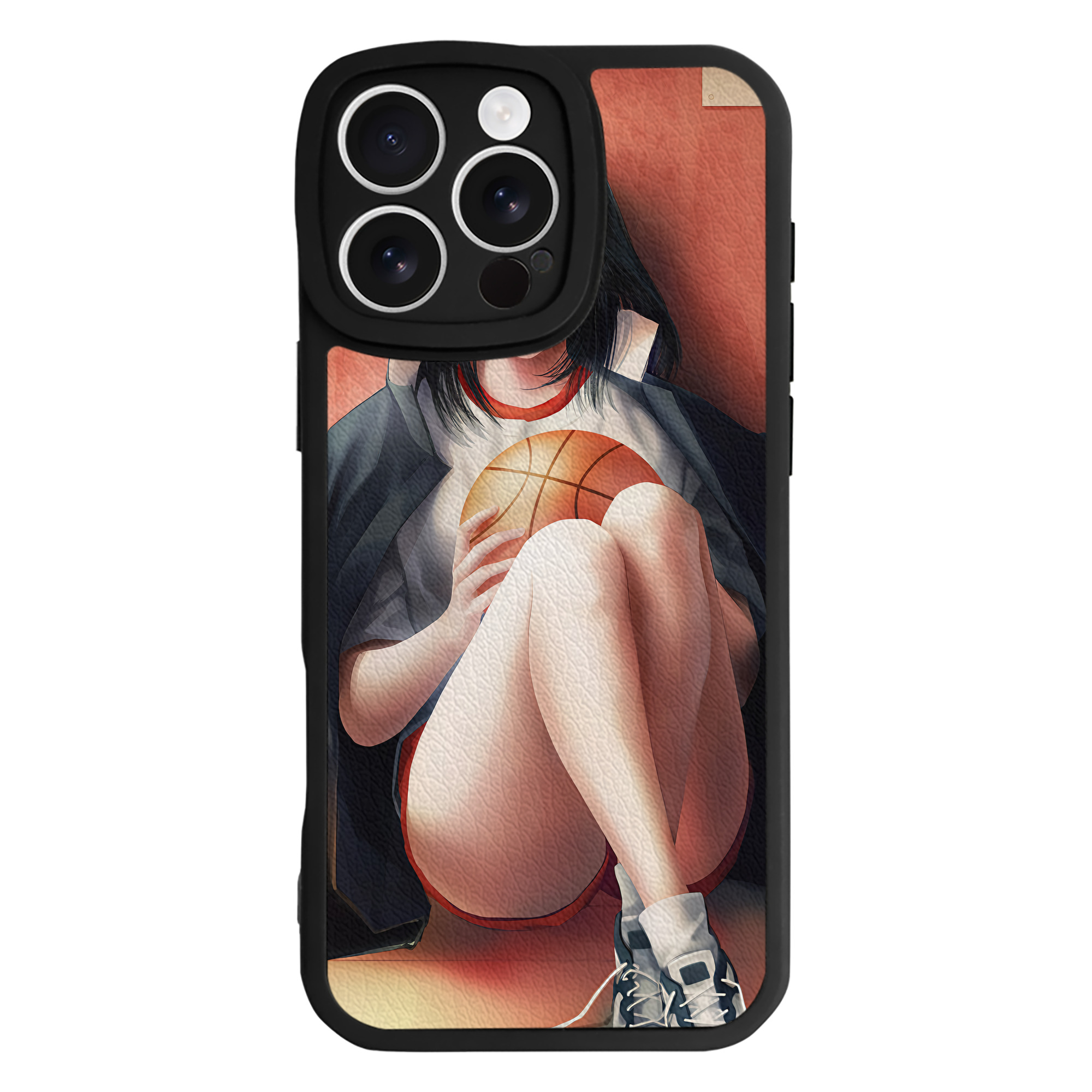 （画像用） SLAM DUNK／スラムダンク 【iPhone 16シリーズ対応】シリコンスマホケース（レザー調） 材質：シリコン